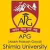 APG Shimla University